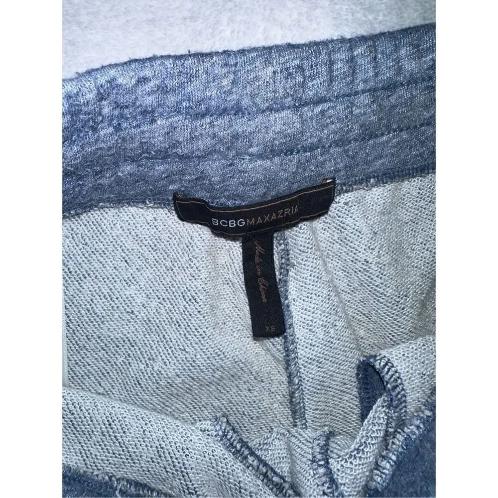 BCBG MAXAZRIA SIZE XS women’s sweatpants blue
